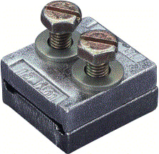 Wohner - Railsystemen Stroomrailkoppelstuk Rails-Langsverb 630 A