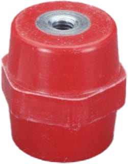 Wohner - Railsystemen Stroomrailsteun Isolator Rood M 8 X 35Bin