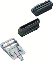 Wohner - Railsystemen Distributie-klemmenblok steekverb adapters 8p