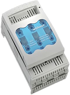 Wohner - Houder voor cilindrische zekering Zekeringskkl 60A Klasse J