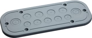 Schneider Electric Sarel - Invoerplaat sparing kast/lessenaar Nsytsacrnb