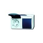 ABB Busch-Jaeger - Ocean Wandcontactdoos (WCD schakelmat.) Wcd Ra Dbbl Hor Kv Opb Ocn