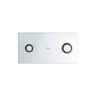 Viega - Visign For Public 2 Bedieningsplaat spoelsysteem Bedpan Publ.2 Wit