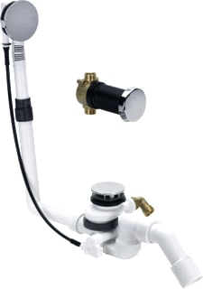Viega - Multiplex Trio / speciale modellen 61454 Badafvoer-inlaatcombinatie 672027