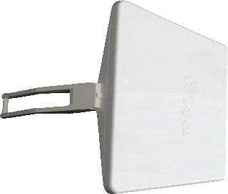 Wisa - 600 Drukknop opbouwspoelreservoir Druktoets Wit