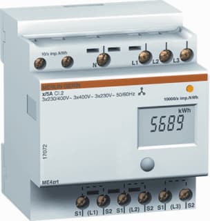 Schneider Electric Merlin Gerin - PowerLogic ME Elektriciteitsmeter kwhm 3f4l 63a me4zr +dm+p