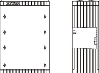 Geyer - SL Installatiekast leeg polyesterkast sl080  z-mpl