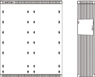 Geyer - SL Installatiekast leeg polyesterkast sl081  z-mpl