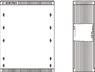 Geyer - SL Installatiekast leeg polyesterkast sl101 z-mpl