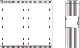 Geyer - SL Installatiekast leeg polyesterkast sl102 z-mpl