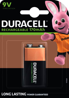 Duracell - Oplaadbaar Batterij, oplaadbaar Batt.Opl Hr9V Nimh Br1