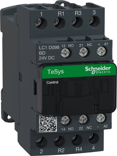 Schneider Electric - TeSys Deca Advanced Magneetschakelaar Lc1D098Bd 24Vdc