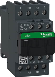 Schneider Electric - TeSys Deca Advanced Magneetschakelaar Lc1D188Bd 24Vdc