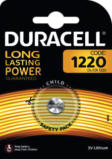 Duracell - Lithium knoopcel Batterij, niet oplaadbaar Knoopcel Dl1220 Br1