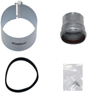 Vaillant - Dubbelw. rookgashulpstuk 2 aansl. Adapter 60/100 63/96