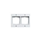 Gira - TX44 Afdekraam schakelmateriaal Afdkrm 2V Zuiver Wit