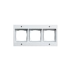 Gira - TX44 Afdekraam schakelmateriaal Afdkrm 3V Zwg