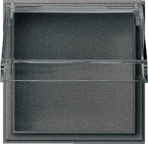 Gira - TX44 Overgangsafdekplaat schakelmat. Overgp Kd Trans Antr