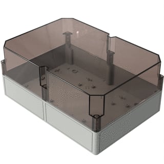Rose - Serie ECO Installatiekast leeg Ecot Polyest Kst 60253622