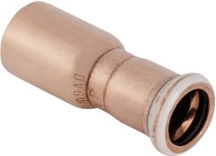 Geberit - Mapress Koper Fitting met 2 aansluitingen Mapr Press Verloop 15X12