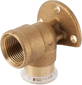 Geberit - Mapress Brons Muurplaat Mapr Koper 15 X 1/2