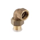 Geberit - Mapress Brons Fitting met 2 aansluitingen Mapr Koper Kopp Ha Vl/D 54X 2"