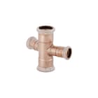 Geberit - Mapress Koper Fitting met 4 aansluitingen mapr koper kruisst 22x15 30gr