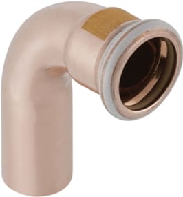Geberit - Mapress Koper Gas Fitting met 2 aansluitingen Mapr Bo 90Gr M/S 35