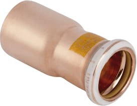 Geberit - Mapress Koper Gas Fitting met 2 aansluitingen Mapr Verloop 35X28