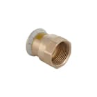 Geberit - Mapress Koper Gas Fitting met 2 aansluitingen Mapr Schroefb 22X1/2