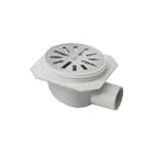 Aquaberg - 4011 Vloerput met 1 aansluiting Abs Put Ve Ro 10Cm Rvs304