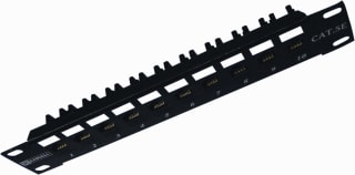 Radiall - RDC Patchpaneel twisted pair Patchp Utp 5E 10V 1He 10"