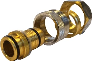 Pentec - 4Dlg Fitting met 2 aansluitingen Verl Set22/28 25X2.3 K