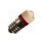 Bailey - Miniature Edison Screw Indicatie- en signaleringslamp E10 T10X24 Led Wit 12V