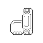 Eltako - 71-serie Contact voor industriële connector Mrailplt 70000015