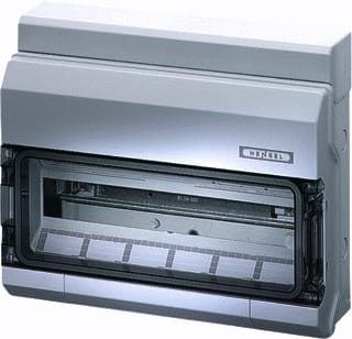 Hensel - Groepenkast, leeg Kast Kv 9118 M