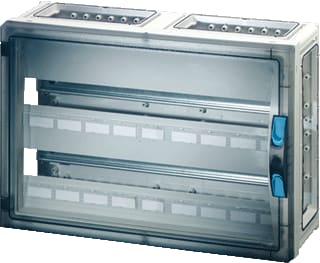 Hensel - Groepenkast, leeg Automkast 54Mod 2Rij