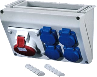 Hensel - Lessenaarsectie leeg Enystar Connbox Fp Cb 216