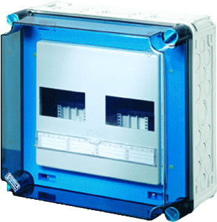 Hensel - Mi-verdelers Railkast railkast 2adapt 630a