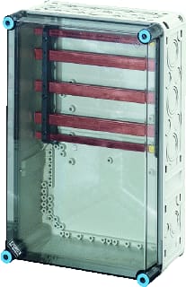 Hensel - Mi-verdelers Railkast Railsyst.Kast 400A Mi 6355