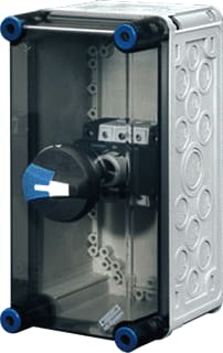 Hensel - Mi-verdelers Lastscheider Lastschakkst 63A 3P+Pe+N
