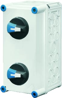 Hensel - Mi-verdelers Lastscheider Lastschakkst 2X40A 4P+Pe