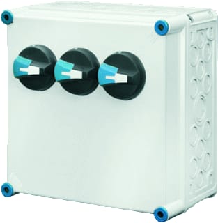 Hensel - Mi-verdelers Lastscheider Lastsch.Kast 3X40A Mi7243