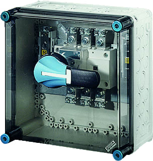 Hensel - Mi-verdelers Lastscheider Lastsch.Kast 160A Mi 7256