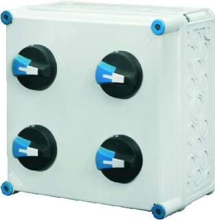 Hensel - Mi-verdelers Lastscheider Lastschakkst 4X63A 4P+Pe