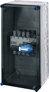 Hensel - Mi-verdelers Lastscheider Omschkkst 1-0-2 160A 4P+Pe