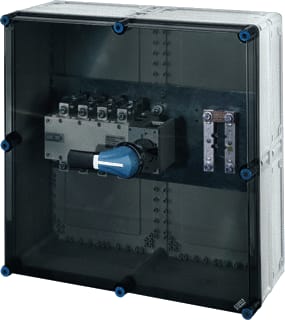 Hensel - Mi-verdelers Lastscheider Omschak 1-0-2 250A 4P+Pe