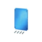 Hensel - Mi-verdelers Inbouwplaat drukknop/signaallamp Afdekpl Blind 286X436