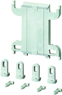 Hensel - Mi-verdelers Comp. v. uitbouw kast/lessenaar Wandplaat 300Mm Mi Wt 1