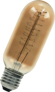 Bailey - Gloeilamp buisvormig rustika e27 35w 230v gold